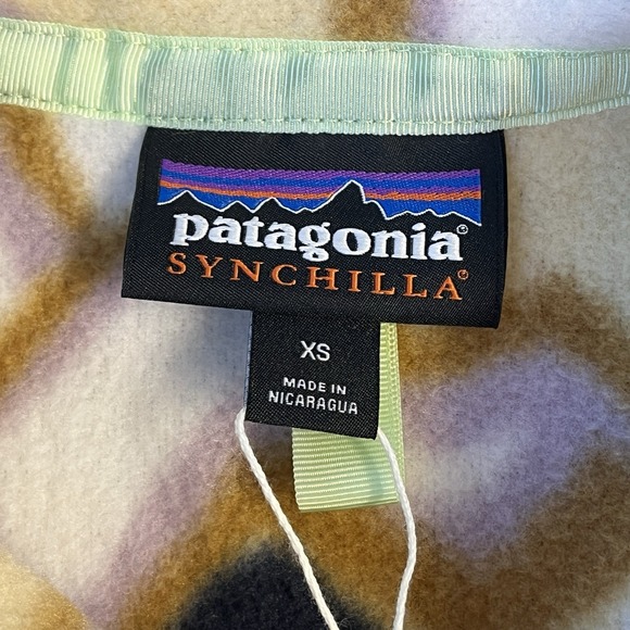 Patagonia Lightweight Synchilla Snap-T Pullover Sweater Women's XS Small Current - Picture 3 of 8